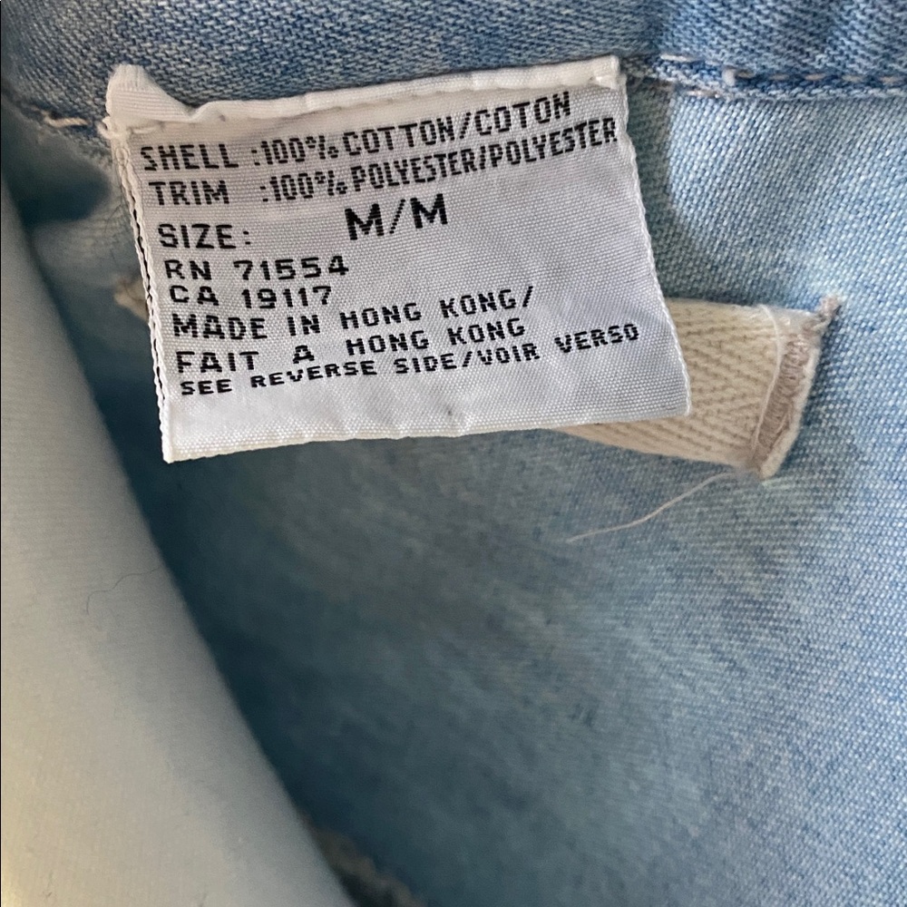 Vintage Used Brand denim western dress - Picture 8 of 9